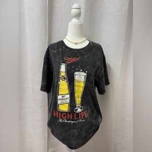 Miller High Life Women’s T-shirt |Tye Dye |Vintage look |Size XL